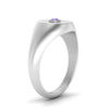 Load image into Gallery viewer, Oval Signet Diamond Ring