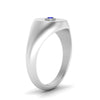 Load image into Gallery viewer, Oval Signet Diamond Ring