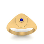 Load image into Gallery viewer, Oval Signet Diamond Ring

