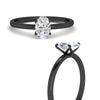 Load image into Gallery viewer, Tulip Solitaire Oval Ring