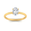 Load image into Gallery viewer, Tulip Solitaire Oval Ring