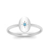 Load image into Gallery viewer, Oval Starburst Gold And Diamond Signet Ring