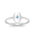 Load image into Gallery viewer, Oval Starburst Gold And Diamond Signet Ring
