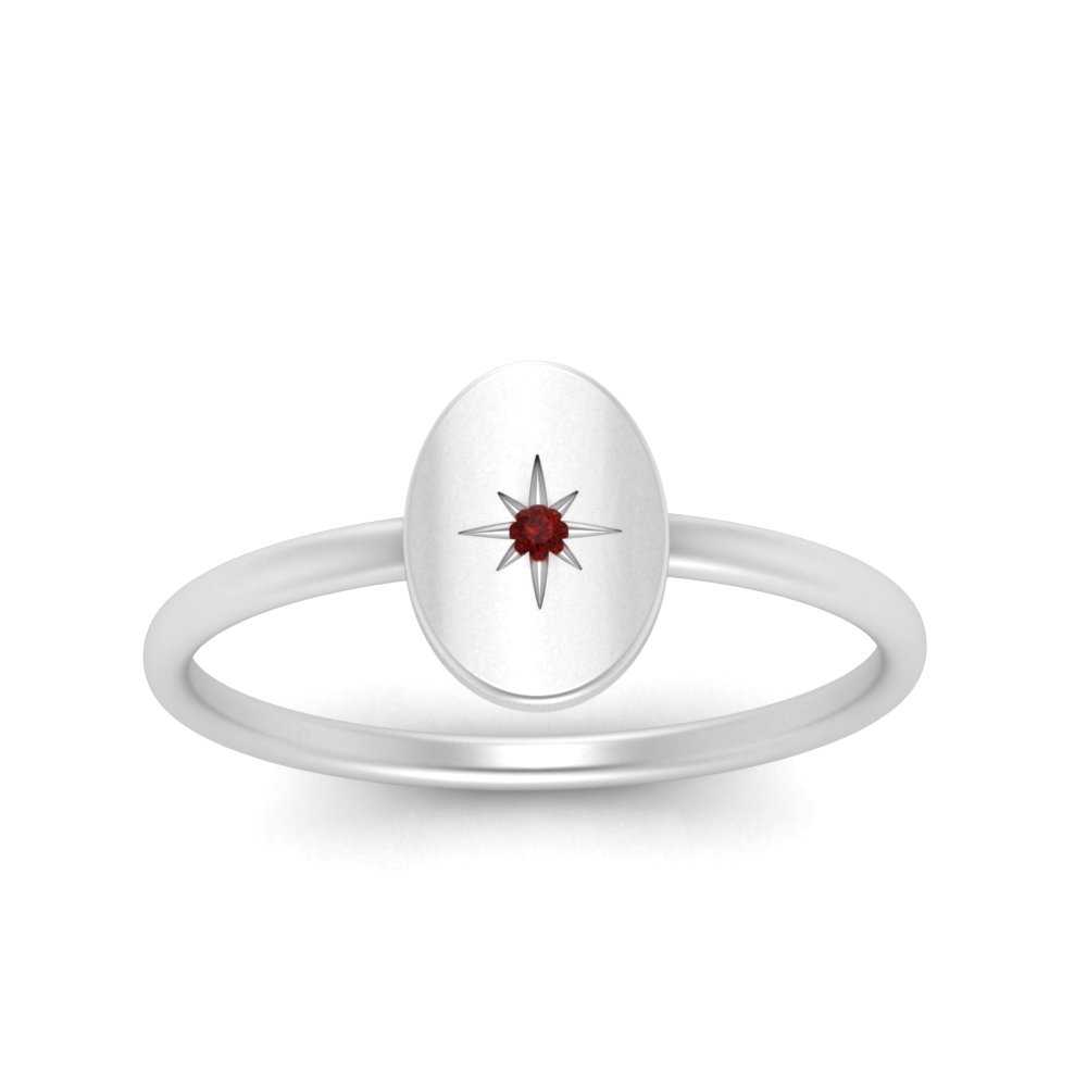 Oval Starburst Gold And Diamond Signet Ring