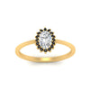 Load image into Gallery viewer, oval-sunflower-halo-black-diamond-engagement-ring-in-yellow-gold-FD9704OVRGBLACK-NL-YG