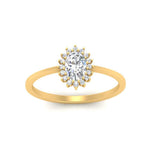 Load image into Gallery viewer, oval-sunflower-halo-diamond-engagement-ring-in-yellow-gold-FD9704OVR-NL-YG
