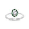 Load image into Gallery viewer, oval-sunflower-halo-emerald-engagement-ring-in-white-gold-FD9704OVRGEMGR-NL-wg