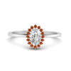 Load image into Gallery viewer, oval-sunflower-halo-orange-sapphire-engagement-ring-in-white-gold-FD9704OVRGSAOR-NL-wg