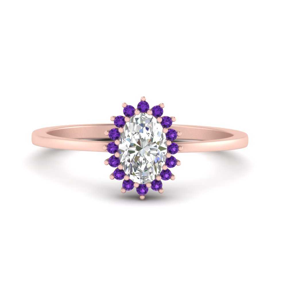 oval-sunflower-halo-purple-topaz-engagement-ring-in-rose-gold-FD9704OVRGVITO-NL-RG