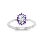 Load image into Gallery viewer, oval-sunflower-halo-purple-topaz-engagement-ring-in-white-gold-FD9704OVRGVITO-NL-wg
