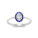 Load image into Gallery viewer, oval-sunflower-halo-sapphire-engagement-ring-in-white-gold-FD9704OVRGSABL-NL-wg
