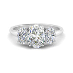Load image into Gallery viewer, oval-three-stone-basket-lab-grown-diamond-ring-in-white-gold-FD10416OVR-NL-WG