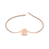 Load image into Gallery viewer, Alphabet disc diamond bracelet