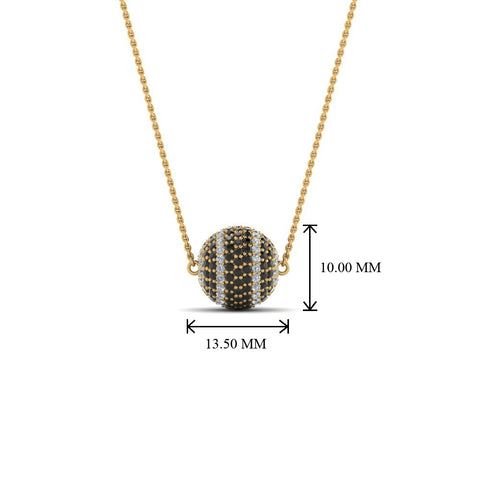 pave-ball-pendant-with-black-diamond-in--FDPD8426GBLACK-NL-YG
