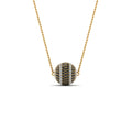 Thumbnail 109 - pave-ball-pendant-with-black-diamond-in--FDPD8426GBLACK-NL-YG
