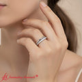 Thumbnail 2 - pave-cloud-ring-with-plain-band-white-gold-fdwb11403-model
