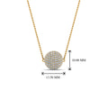 Thumbnail 78 - pave-diamond-ball-pendant-in--FDPD8426-NL-YG