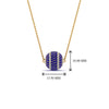 Load image into Gallery viewer, pave-diamond-ball-pendant-with-blue-sapphire-in--FDPD8426GSABL-NL-YG