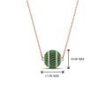 Thumbnail 39 - pave-diamond-ball-pendant-with-emerald-in--FDPD8426GEMGR-NL-RG