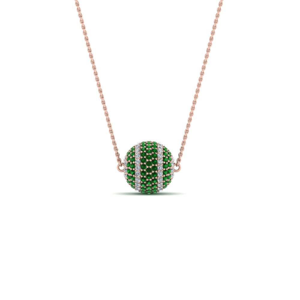 pave-diamond-ball-pendant-with-emerald-in--FDPD8426GEMGR-NL-RG