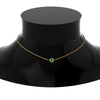 Load image into Gallery viewer, pave-diamond-ball-pendant-with-emerald-in--FDPD8426GEMGR-NL-YG