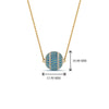 Load image into Gallery viewer, pave-diamond-ball-pendant-with-ice-blue-topaz-in--FDPD8426GICBLTO-NL-YG