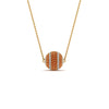 Load image into Gallery viewer, pave-diamond-ball-pendant-with-orange-sapphire-in--FDPD8426GSAOR-NL-YG
