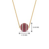 Load image into Gallery viewer, pave-diamond-ball-pendant-with-pink-sapphire-in--FDPD8426GSADRPI-NL-YG
