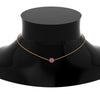 Load image into Gallery viewer, pave-diamond-ball-pendant-with-pink-sapphire-in--FDPD8426GSADRPI-NL-YG