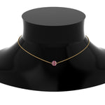 Load image into Gallery viewer, pave-diamond-ball-pendant-with-pink-sapphire-in--FDPD8426GSADRPI-NL-YG
