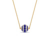 Load image into Gallery viewer, pave-diamond-sphere-pendant-with-blue-sapphire-in--FDPD8433GSABL-NL-YG