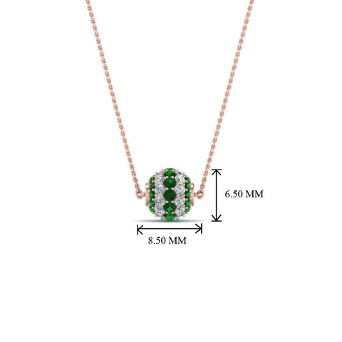 pave-diamond-sphere-pendant-with-emerald-in--FDPD8433GEMGR-NL-RG