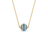 Load image into Gallery viewer, pave-diamond-sphere-pendant-with-ice-blue-topaz-in--FDPD8433GICBLTO-NL-YG