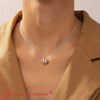 Load image into Gallery viewer, pave-diamond-sphere-pendant-with-orange-sapphire-in-14K-white-gold-FDPD8433GSAOR-fancyimage-nl-wg