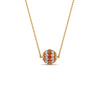 Load image into Gallery viewer, pave-diamond-sphere-pendant-with-orange-sapphire-in--FDPD8433GSAOR-NL-YG