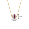 Load image into Gallery viewer, pave-diamond-sphere-pendant-with-pink-sapphire-in--FDPD8433GSADRPI-NL-YG