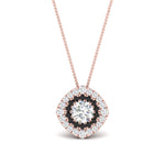 Load image into Gallery viewer, pave-double-halo-black-diamond-pendant-in-FDPD10707GBLACK-NL-RG
