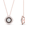 Load image into Gallery viewer, pave-double-halo-black-diamond-pendant-in-FDPD10707GBLACK-NL-RG