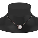 Load image into Gallery viewer, pave-double-halo-black-diamond-pendant-in-FDPD10707GBLACK-NL-RG
