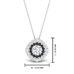 Load image into Gallery viewer, pave-double-halo-black-diamond-pendant-in-FDPD10707GBLACK-NL-WG
