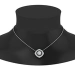 Load image into Gallery viewer, pave-double-halo-black-diamond-pendant-in-FDPD10707GBLACK-NL-WG
