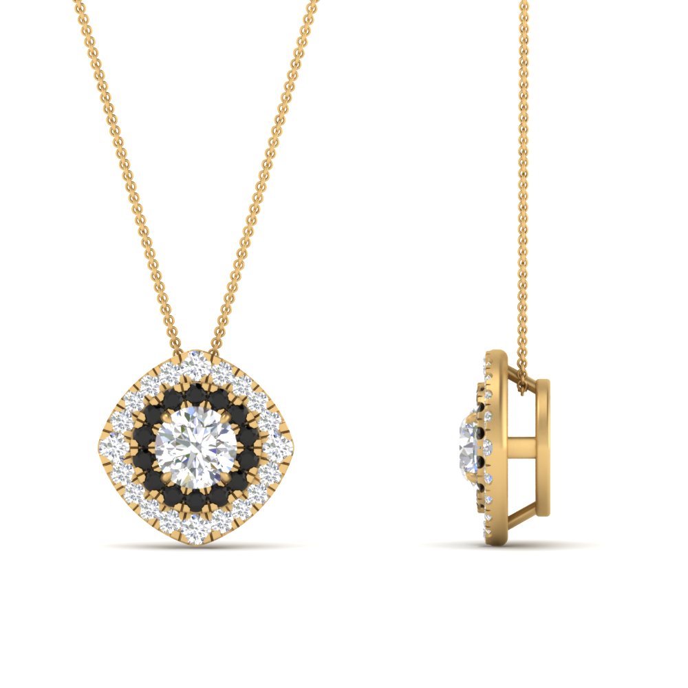 pave-double-halo-black-diamond-pendant-in-FDPD10707GBLACK-NL-YG