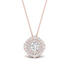 Load image into Gallery viewer, pave-double-halo-diamond-pendant-in-FDPD10707-NL-RG