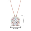 Load image into Gallery viewer, pave-double-halo-diamond-pendant-in-FDPD10707-NL-RG