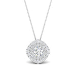 Load image into Gallery viewer, pave-double-halo-diamond-pendant-in-FDPD10707-NL-WG
