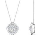 Load image into Gallery viewer, pave-double-halo-diamond-pendant-in-FDPD10707-NL-WG
