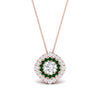 Load image into Gallery viewer, pave-double-halo-emerald-pendant-in-FDPD10707GEMGR-NL-RG