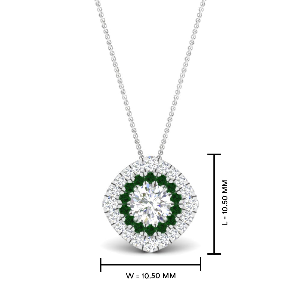 pave-double-halo-emerald-pendant-in-FDPD10707GEMGR-NL-WG