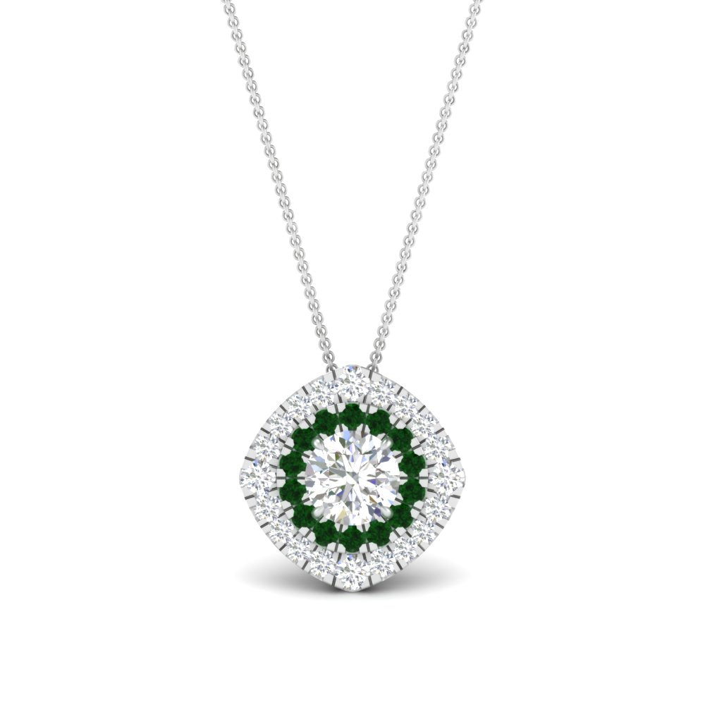 pave-double-halo-emerald-pendant-in-FDPD10707GEMGR-NL-WG