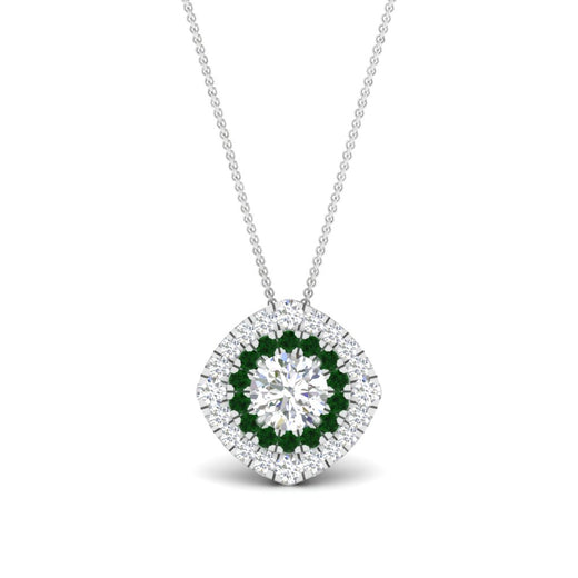 pave-double-halo-emerald-pendant-in-FDPD10707GEMGR-NL-WG